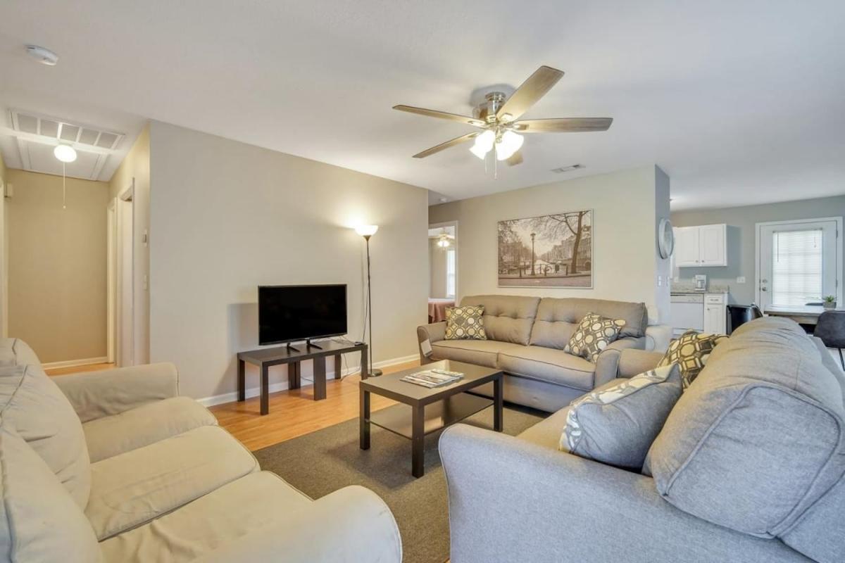 Charming Gray Home- 5 Mins From Gsu! Statesboro Eksteriør bilde